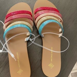 Antonio Melani Byrd Embellished Flats